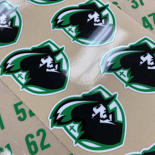 Batting Helmet Decals | Pro-Grade Baseball & Softball Helmet Stickers