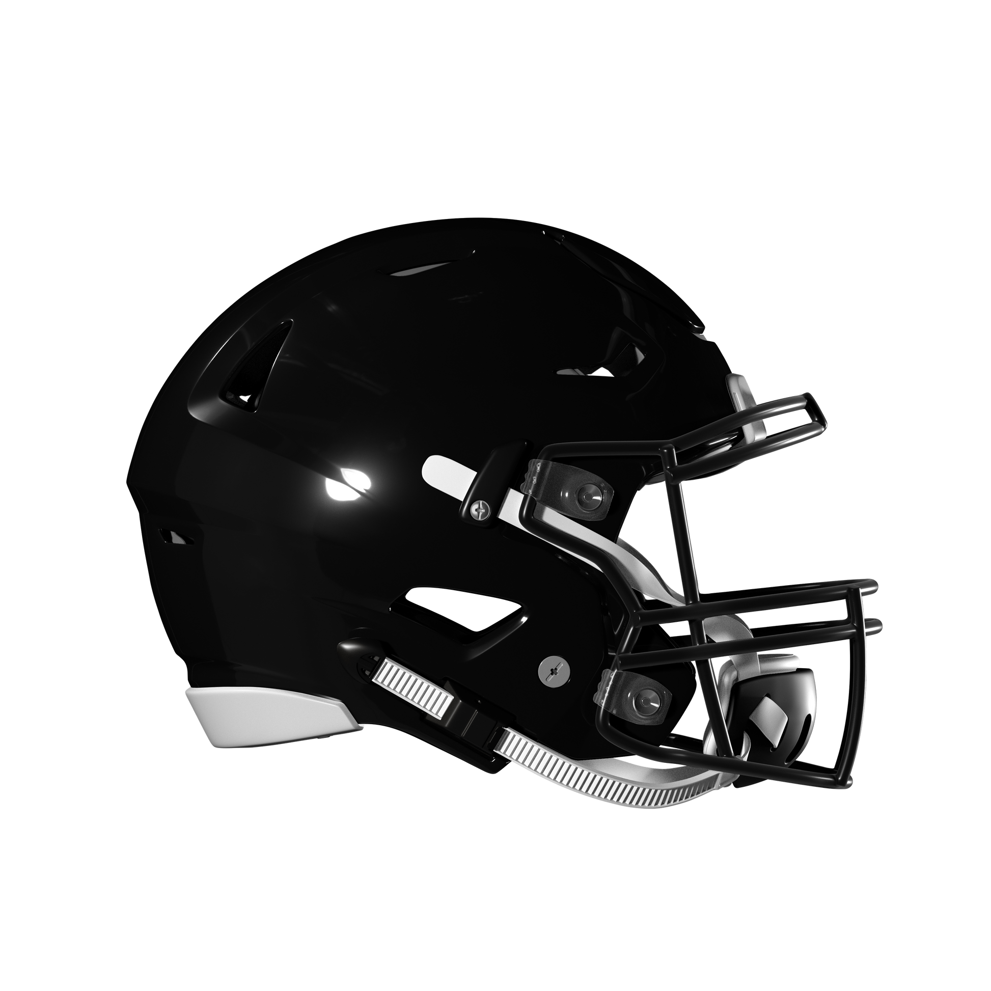 blacked out football helmets Riddell Speed Blank Mini Helmet Shell rather than simply redirecting it NXTRND VZR1 Black Football Visor