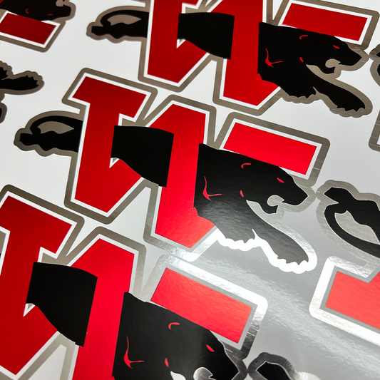 Standard Size Football Helmet Side Decals