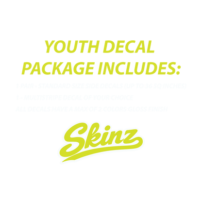 Youth Football Helmet Decal Package | Football