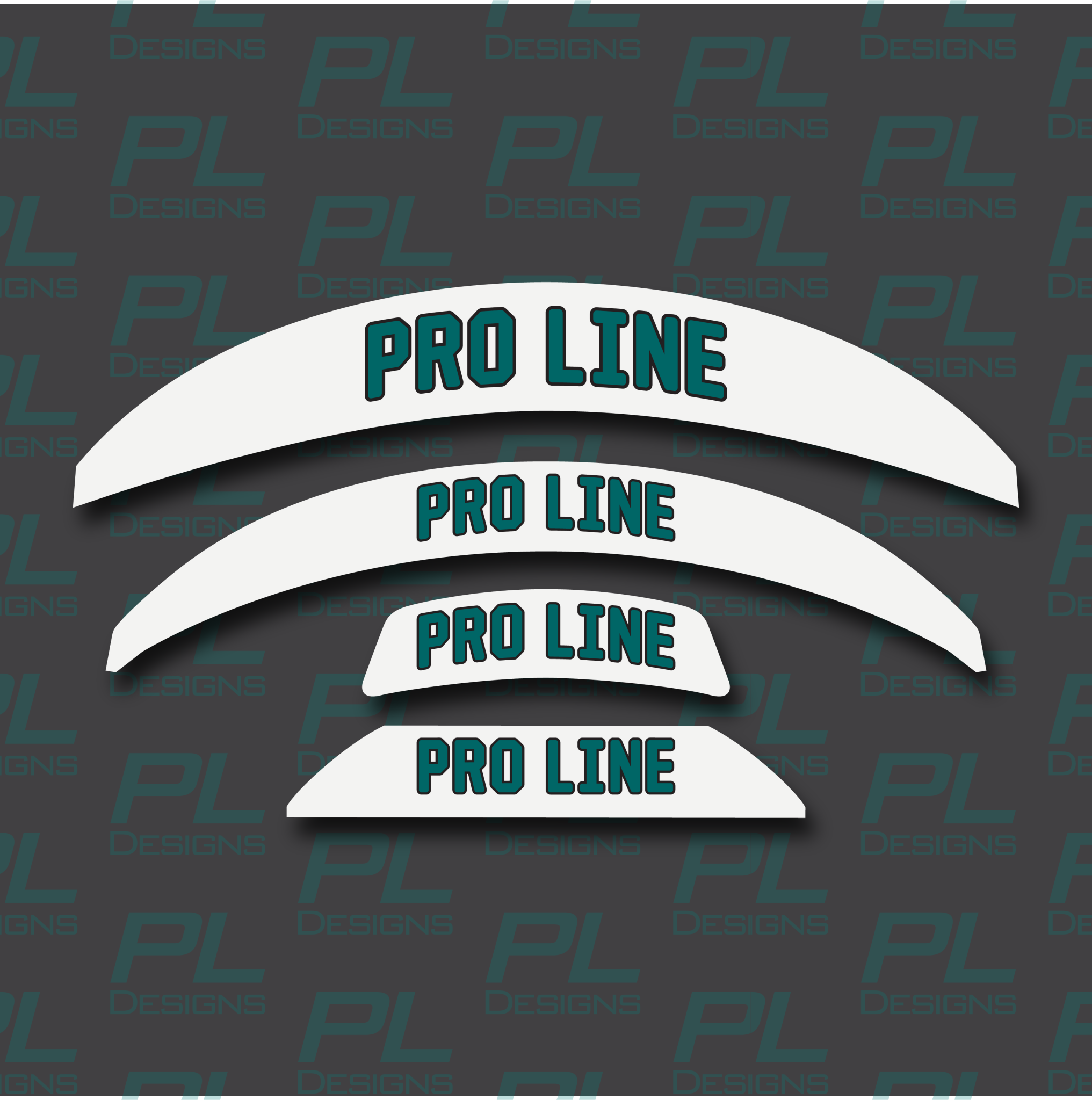 Football Helmet Bumper Decals Rear Bumper Game Day Skinz