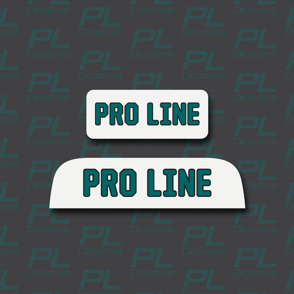 Football Helmet Bumper Decals Front Bumper Game Day Skinz